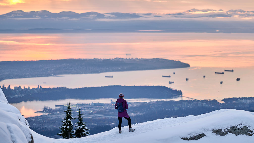 Cypress Mountain Ski area Vancouver