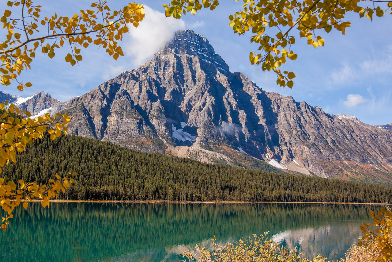 The Egyptian Origin of Mount Chephren In Banff National Park