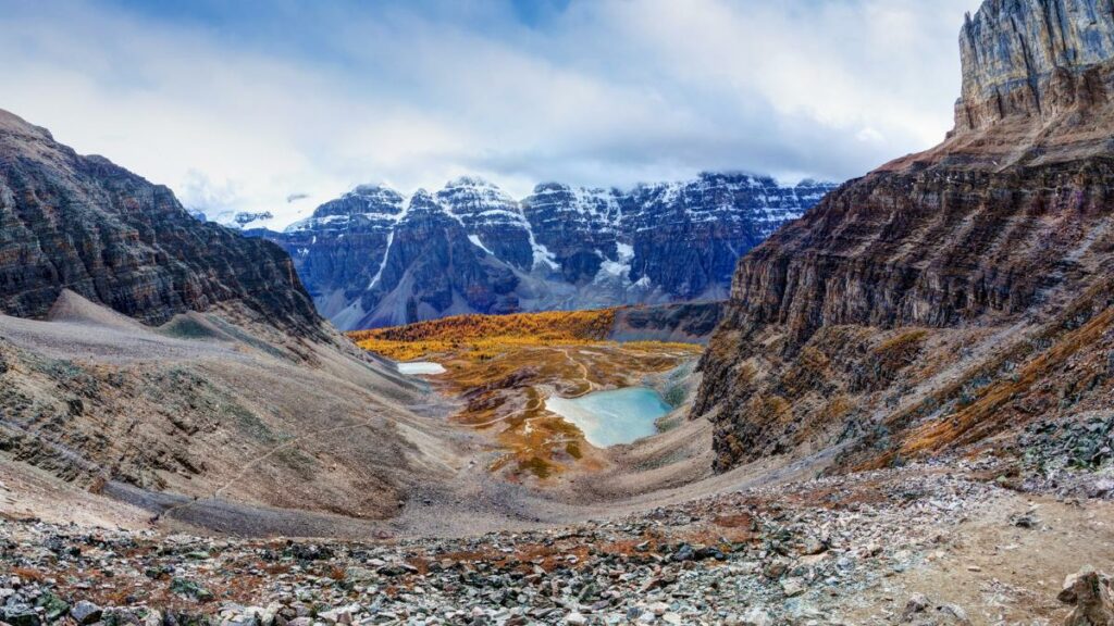 Larch Valley From Sentinel Pass